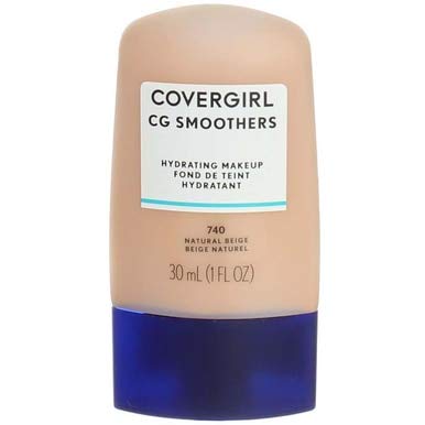 Product Cover CoverGirl Aqua Smoothers Liquid Makeup, Natural Beige [740] 1 oz (Pack of 2)