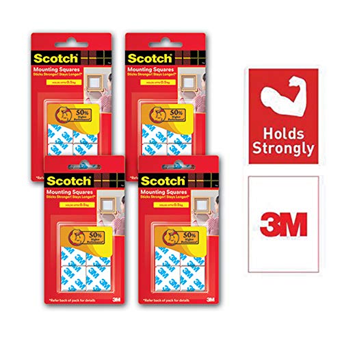 Product Cover Scotch Double Sided Foam Tape Pre-Cut Squares 1