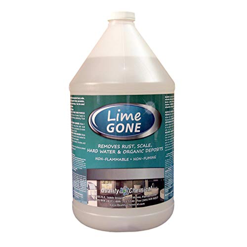 Product Cover Lime-Gone - Removes lime, scale, rust & hard water deposits, from tile as well as metals.-1 gallon (128 oz.)