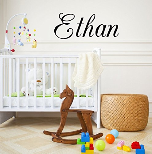 Product Cover Boys Nursery Personalized Custom Name Vinyl Wall Art Decal Sticker 28