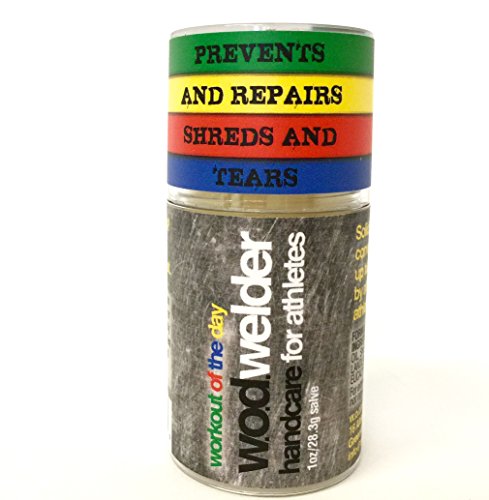 Product Cover Callus Repair Hand Care Treatment Salve By WOD Welder - For Fitness Athletes, Gymnastics, Weightlifters, and Rock Climbing - Heals Rips and Tears, No Shaver Speeds Recovery - Smells Great, All Natural