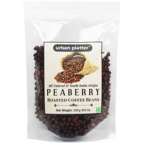 Product Cover Urban Platter 1 Roasted Indian Peaberry Coffee Beans, 250G
