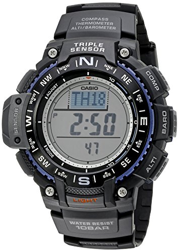 Product Cover Casio Men's SGW-1000-1ACR Triple Sensor Digital Display Quartz Black Watch