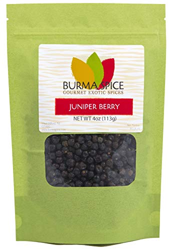 Product Cover Whole Juniper Berries | Kosher Certified | Perfect for tea, gin and cooking | (4 Oz.)