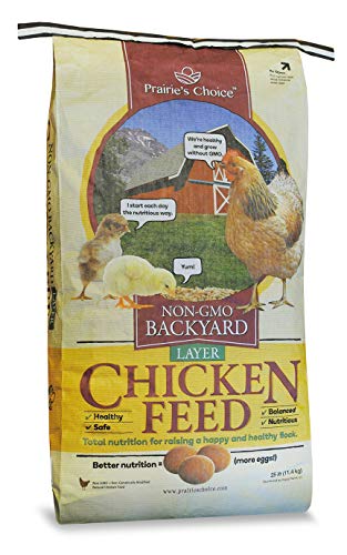 Product Cover Prairie's Choice Non-GMO Backyard Chicken Feed - Layer Formula, 25lbs