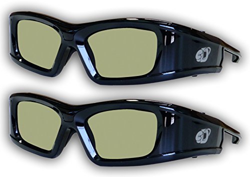 Product Cover Samsung 2 Pack Compatible eDimensional Rechargeable 3D Glasses for 2011-15 Bluetooth 3D TV's