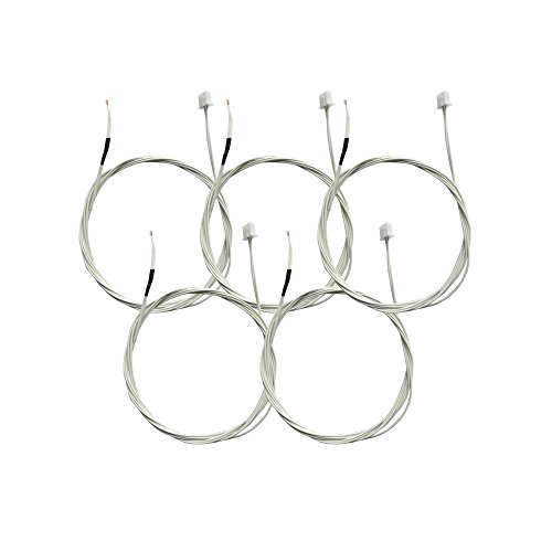 Product Cover HICTOP 100K ohm NTC Thermistors/Temp Sensor for Reprap Creality CR-10 10S Ender 3 3 Pro Anet A8 3D Printer (Pack of 5)