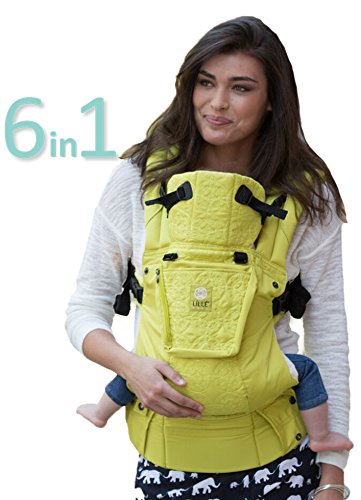 Product Cover LÍLLÉbaby Complete Embossed Luxe SIX-Position 360° Ergonomic Baby & Child Carrier, Citrus