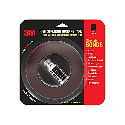 Product Cover 3M IA120100531 Hi Strength Bond Tape (12 mm x 5 m 1 Roll + Primer)