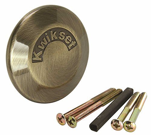 Product Cover KWIKSET 664 5 664 Conversion Kit For Single-Sided Deadbolts, Antique Brass - 2478570