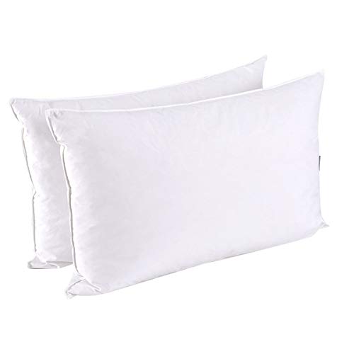 Product Cover puredown Feather and Down Pillow, King Size, Set of 2, Duck Down