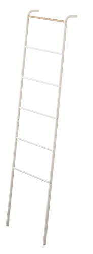 Product Cover YAMAZAKI home Leaning Ladder Rack, White