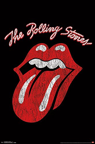 Product Cover Trends International Rolling Stones Classic Logo Wall Poster 22.375