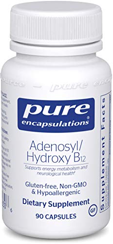 Product Cover Pure Encapsulations - Adenosyl/Hydroxy B12 - Hypoallergenic Blend with Vitamin B12 for Nerve and Mitochondrial Support* - 90 Capsules