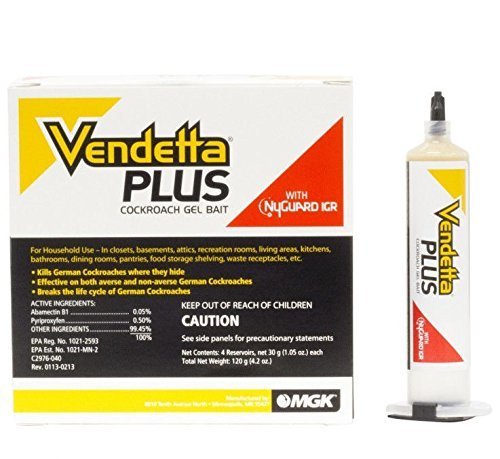 Product Cover Vendetta Plus Cockroach Gel Bait (4tubes) Roach Bait & Igr Roach Killer Paste Not For Sale To: California