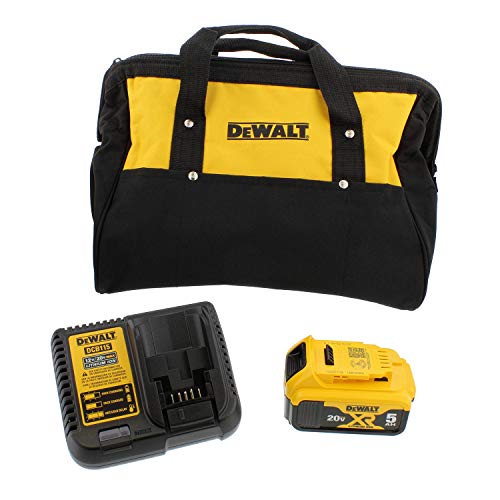 Product Cover DEWALT 20V MAX Battery and Charger Kit with Bag, 5.0Ah (DCB205CK)