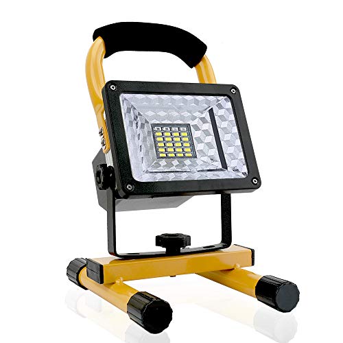 Product Cover [15W 24LED] Spotlights Work Lights Outdoor Camping Lights, Built-in Rechargeable Lithium Batteries (With USB Ports to charge Mobile Devices)