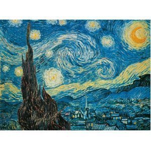 Product Cover Clementoni Starry Night 500 Piece Vincent Van Gogh Jigsaw Puzzle