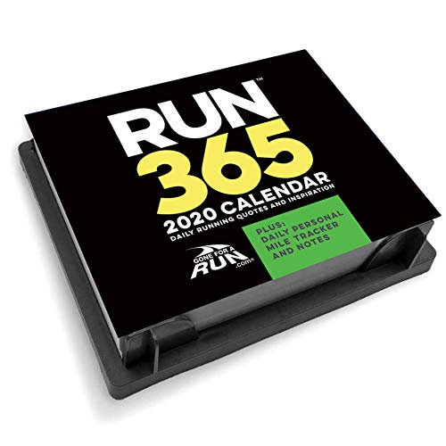 Product Cover 2020 Runner's Daily Desk Calendar by Gone For a Run | Daily Running Quotes and Inspiration