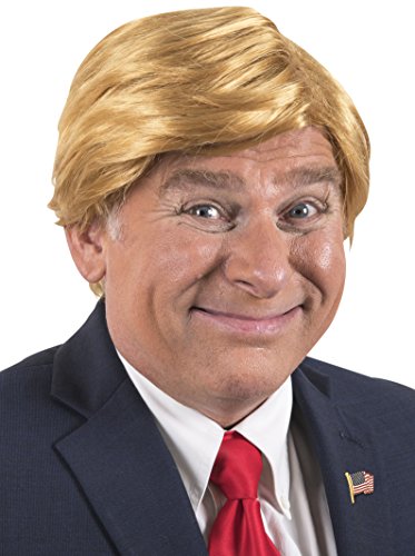 Product Cover Kangaroo Mens Mr. President Donald Trump Halloween Costume Wig Brown O/S
