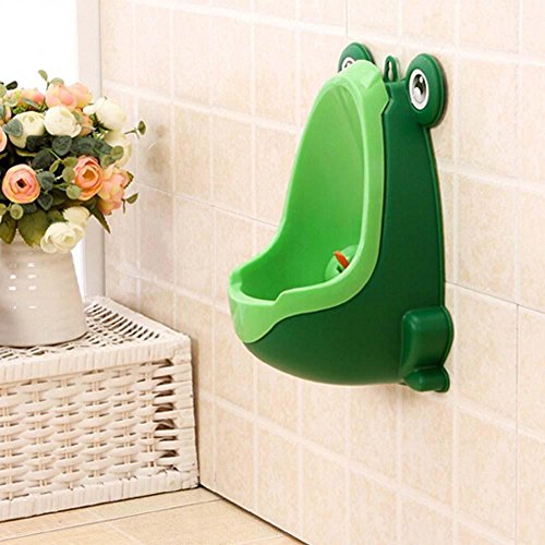 Product Cover Comcl Frog Children Potty Toilet Training Kid Urinal for Boy Pee Trainer Bathroom Green