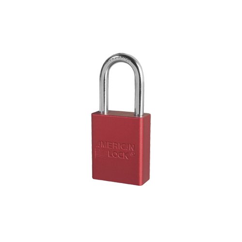Product Cover American Lock A1106RED1KEY Padlock Keyed, Aluminum, Red