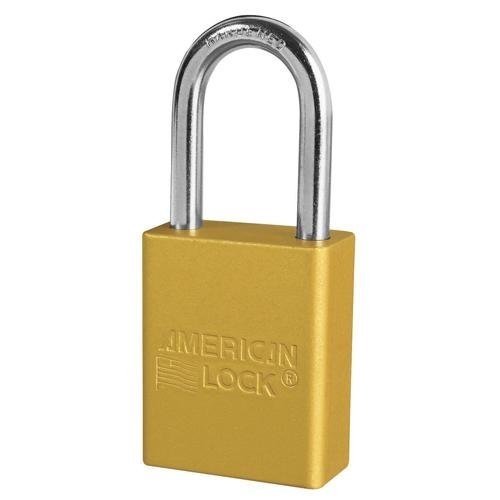 Product Cover American Lock - A1106YLW Padlock Keyed, Aluminum, Yellow