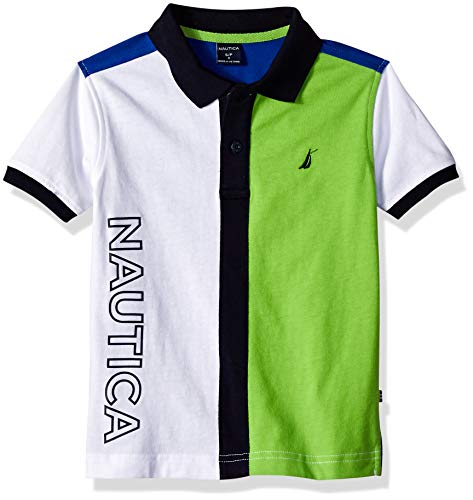 Product Cover Nautica Big Boys' Short Sleeve Pattern Polo
