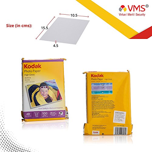 Product Cover Kodak photo paper 180 gsm 4R 200 sheets