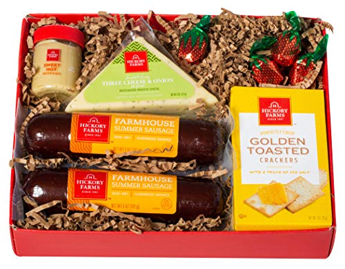 Product Cover Hickory Farms Double Sausage and Cheese Sampler Gift Set (1.07 Lbs)