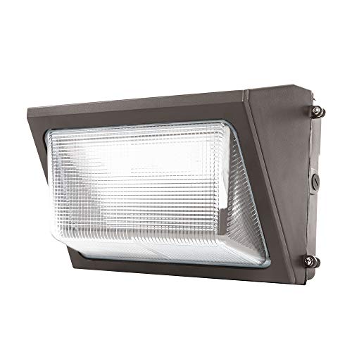 Product Cover Sunco Lighting 80W LED Wall Pack, Daylight 5000K, 7600 LM, HID replacement, IP65, 120-277V, Bright Consistent Commercial Outdoor Security Lighting - ETL, DLC Listed