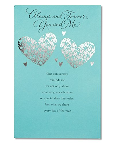 Product Cover American Greetings Wedding Anniversary Card Romantic (Greatest Gift)