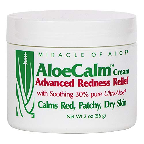 Product Cover AloeCalm Advanced Redness Relief Cream 2 Ounce jar with 30% UltraAloe