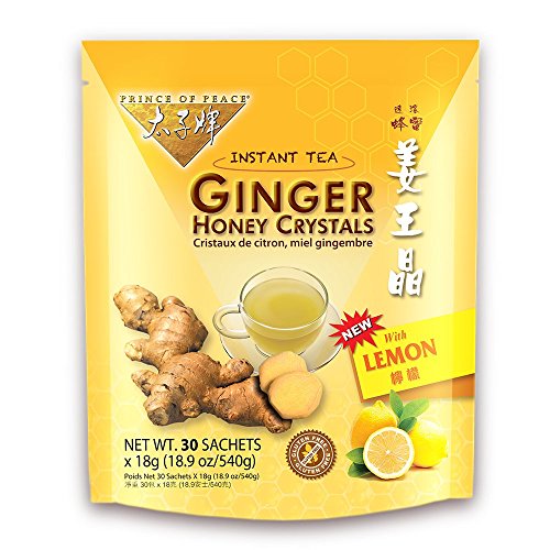 Product Cover PRINCE OF PEACE Ginger Honey Crystals withlemon 30 Bag, 0.02 Pound