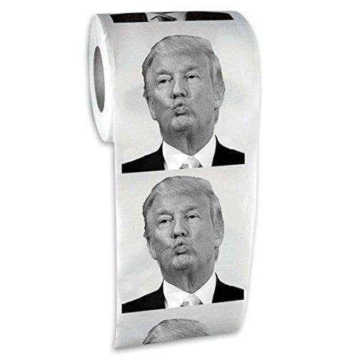 Product Cover American Art Classics - Donald Trump Toilet Paper - Dump with Trump!- Highly Collectible Novelty Toilet Paper - Funniest Political Gift of 2017