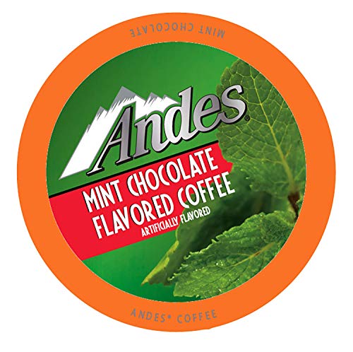 Product Cover Andes Chocolate Mint Peppermint Coffee Pods for Keurig K-Cup Brewers, 40 Count