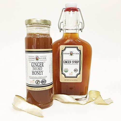Product Cover Ginger Syrup and Ginger Infused Honey Gift Set - Oprah's Favorite Things