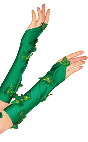 Product Cover Rubie's 38033 Women's DC Comics Poison Ivy Glovelette Costume, One Size, Green