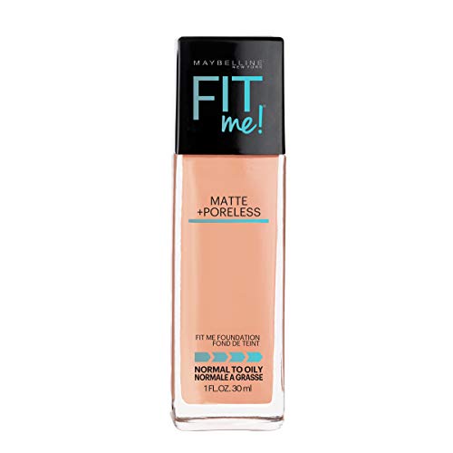 Product Cover Maybelline New York Fit Me Matte Plus Pore less Liquid Foundation, 320 Natural Tan, 30ml