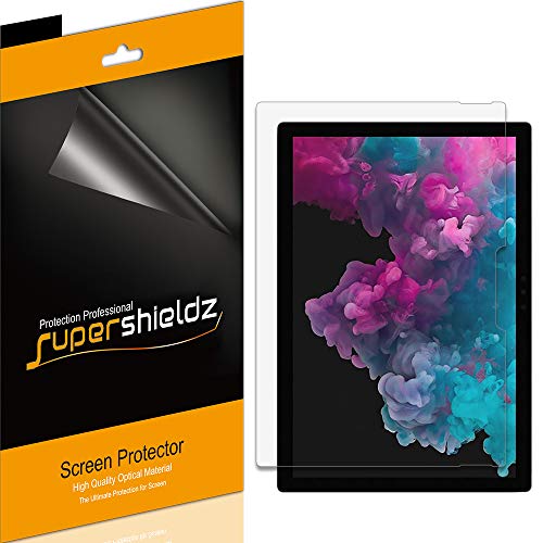 Product Cover Supershieldz (3 Pack) for Microsoft Surface Pro 7, Surface Pro 6, Surface Pro 5 and Surface Pro 4 Screen Protector, Anti Glare and Anti Fingerprint (Matte) Shield