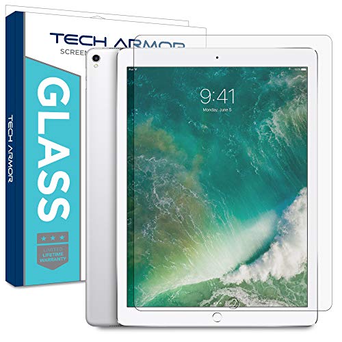 Product Cover Tech Armor Ballistic Glass Screen Protector for Apple iPad Pro 12.9-inch (2017) [1-pack]