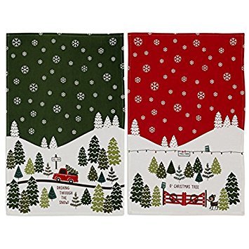 Product Cover DII Christmas Tree Farm Towel Set, 1 Each 