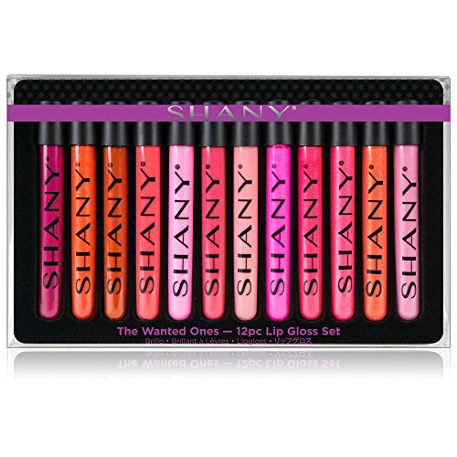 Product Cover SHANY The Wanted Ones 12 Piece Lip Gloss Set with Aloe Vera and Vitamin E
