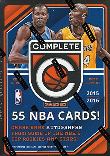 Product Cover NBA 2015/16 Panini Complete Basketball Blaster Box Trading Cards, Small, Black