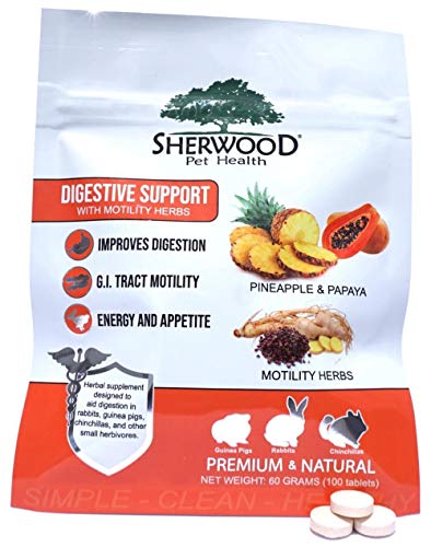 Product Cover Sherwood Pet Health Digestive Support, Papaya (100 Tablets - 60 Grams)
