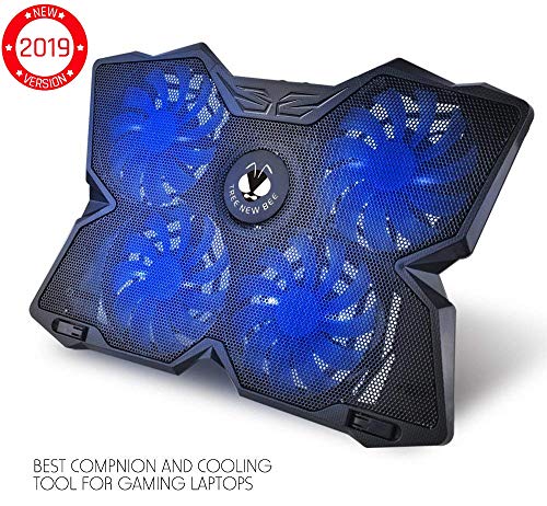 Product Cover Tree New Bee High Performance Gaming Laptop Cooling Pad for 15.6 - 17-Inch Laptops with (4 Fans) Four 120mm Fans at 1200 RPM, Black (TNB-K0025)