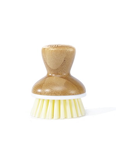 Product Cover Full Circle Bubble Up Bamboo Dish Brush, Wooden brown