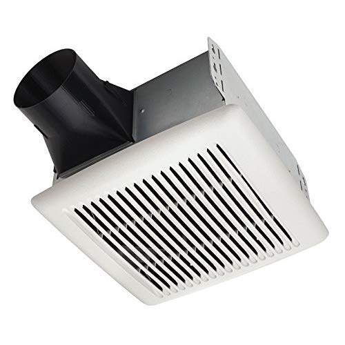 Product Cover Broan-Nutone  AE80B  InVent Series Single-Speed Fan, Ceiling Room-Side Installation Bathroom Exhaust Fan, ENERGY STAR Certified, 1.5 Sones, 80 CFM