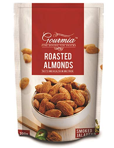 Product Cover Gourmia Roasted Almonds Smoked Jalapeno 200g