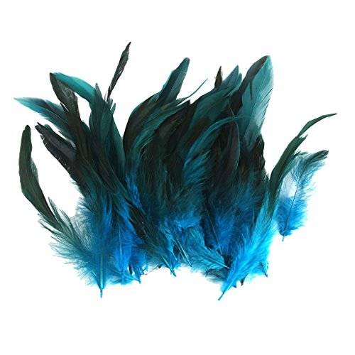 Product Cover Wholesale 50 Beautiful Feathers 12-18cm / 4-7inch Deep Blue